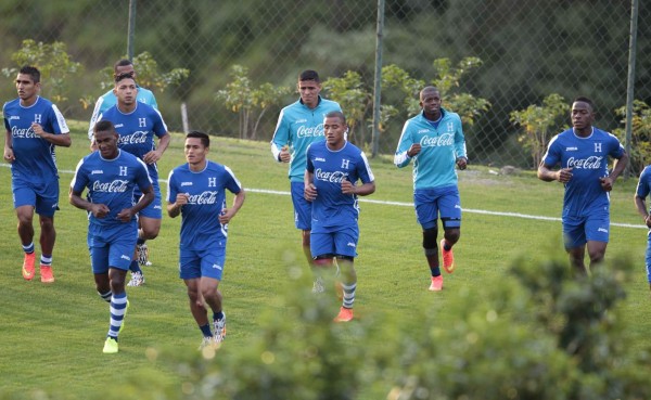 Honduras realizó su primer entrenamiento en Porto Feliz