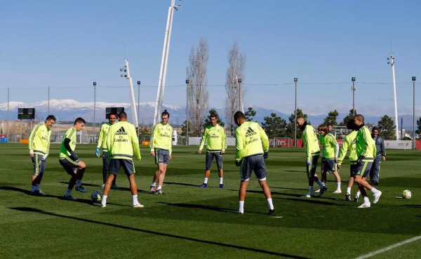 Último entrenamiento del Real Madrid previo al 'Clásico' ante Barcelona