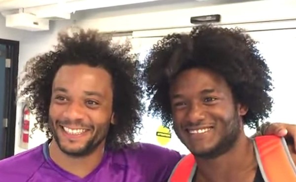 VIDEO: El encuentro de Marcelo y su doble en Montreal