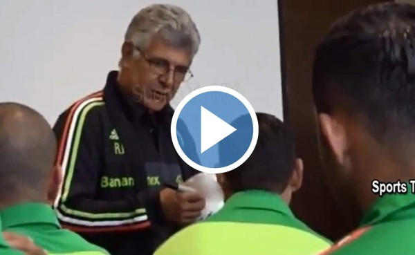 VIDEO: La imperdible broma con la que los jugadores de México despidieron al Tuca