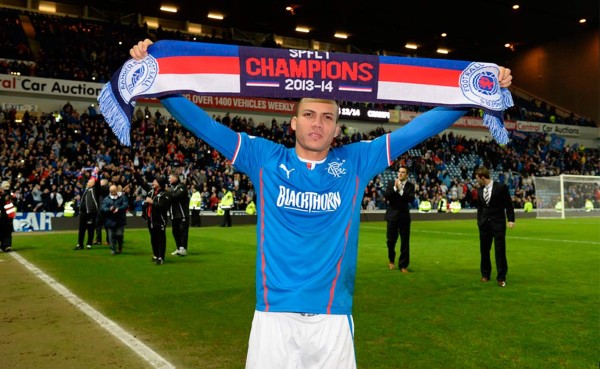 Arnold Peralta decide no continuar en el Rangers de Escocia