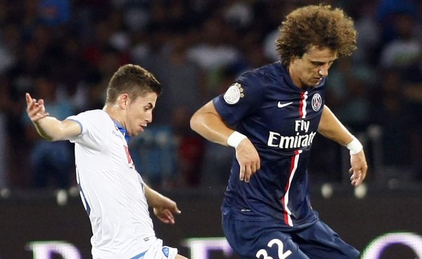 El PSG venció al Nápoles en el debut de David Luiz