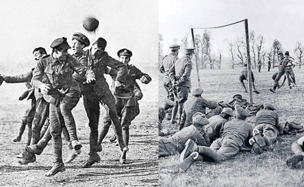 Cuando el fútbol unió en Navidad a soldados de la Primera Guerra Mundial