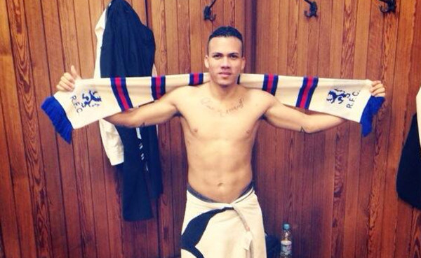 Arnold Peralta celebró en redes sociales su primer título en Escocia