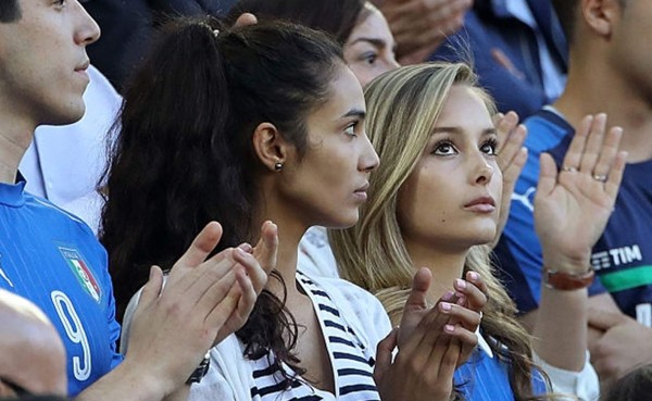 VIDEO: Novia de Graziano Pellé lo llama 'idiota' por fallar el penal ante Alemania