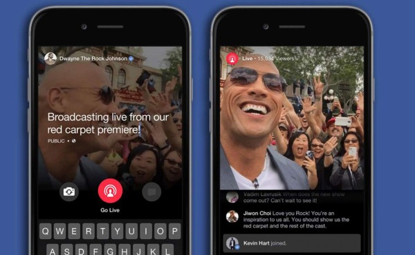Facebook Live estará disponible para todos los usuarios en Estados Unidos.