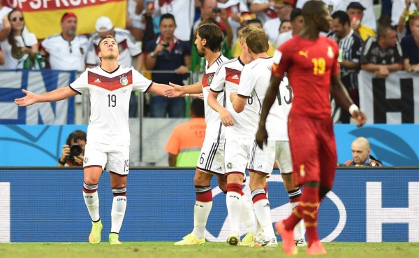 Alemania sufrió en empate con Ghana