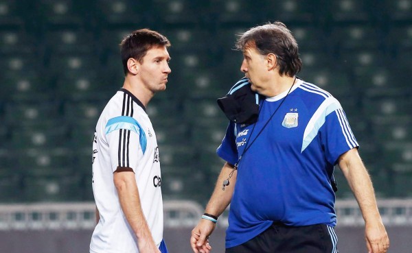 'Tata' Martino sobre Messi: 'Su compromiso es igual en todos lados'