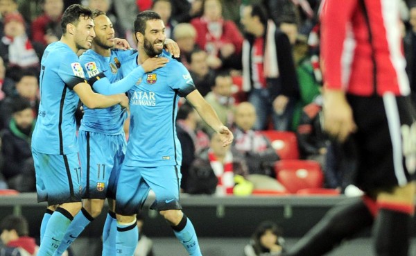 Barcelona no perdona al Athletic Cub y le gana en Copa del Rey