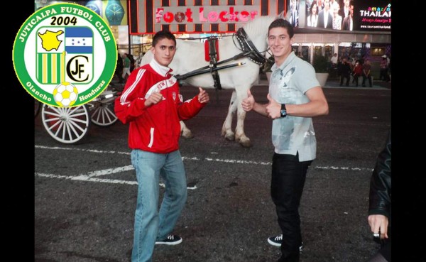 Esdras y Rigo se reunieron después de muchos años alejados por el fútbol