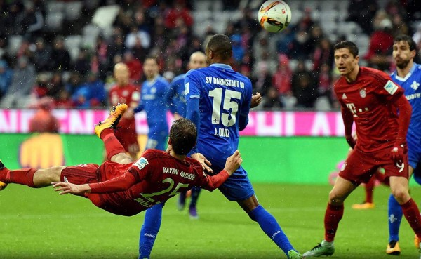 TOP10: Thomas Müller anota el mejor gol del fin de semana