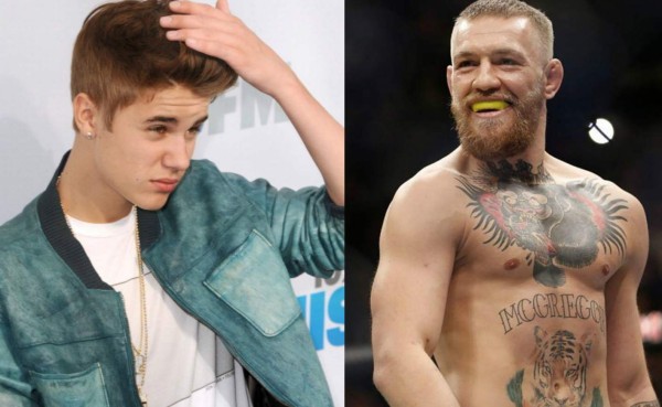 McGregor quiere que Justin Bieber lo acompañe en el ring