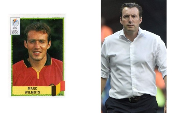 Así lucían los ténicos de la Euro en su época de jugadores en cromos