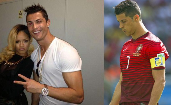 Rihanna llama 'mi bebé' a Cristiano tras derrota ante Alemania