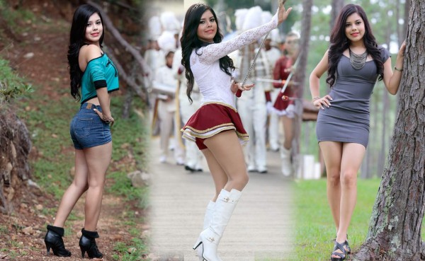 FOTOS: Ella es Allison Sánchez, la palillona que deslumbró el 15 de septiembre