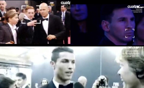 VIDEO: Lo que nadie vio en la Gala del Balón de Oro