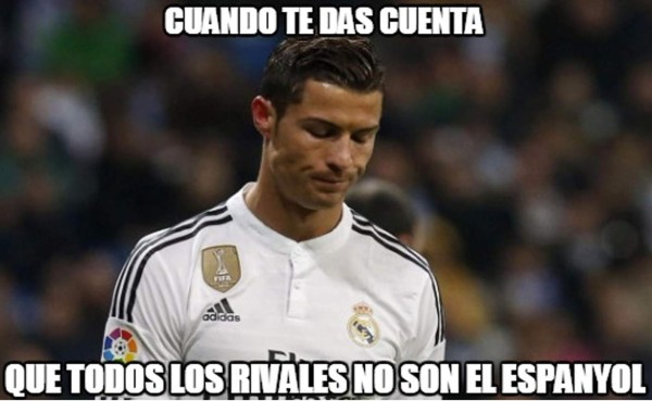 Cristiano no se salva de los memes tras pésima actuación con Real Madrid