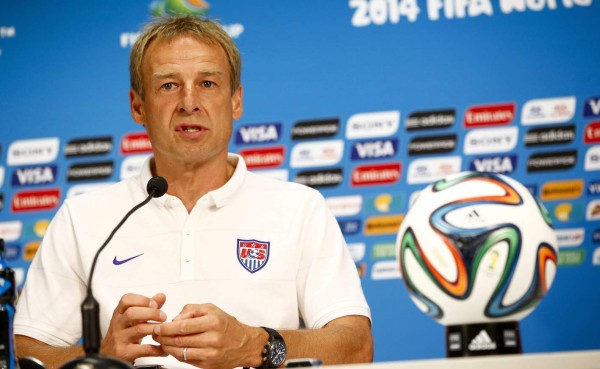 Jurgen Klinsmann: 'No está en nuestro ADN jugar a empatar'