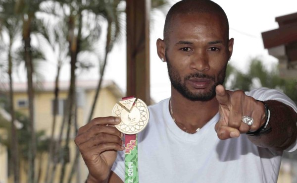 Rolando Palacios fuera de los cien metros en los Panamericanos