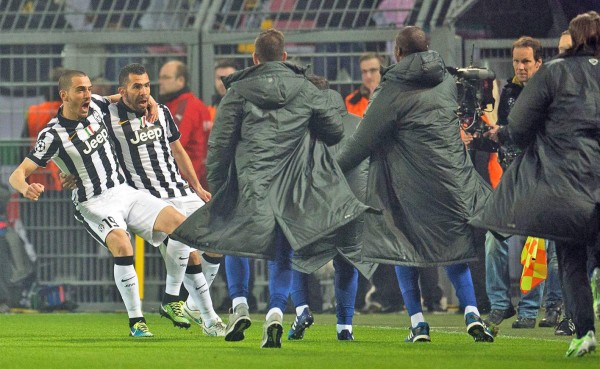 Juventus clasifica a cuartos de Champions goleando al Borussia Dortmund