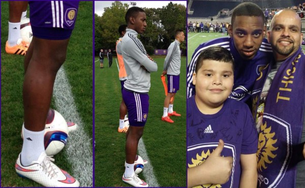 Hondureño Bryan Róchez ya entrena con el Orlando City