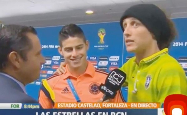 VIDEO: David Luiz: 'James tiene una magia increíble, es un campeón'