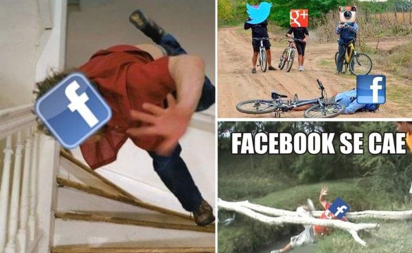 Caída de Facebook genera una ola de imperdibles memes