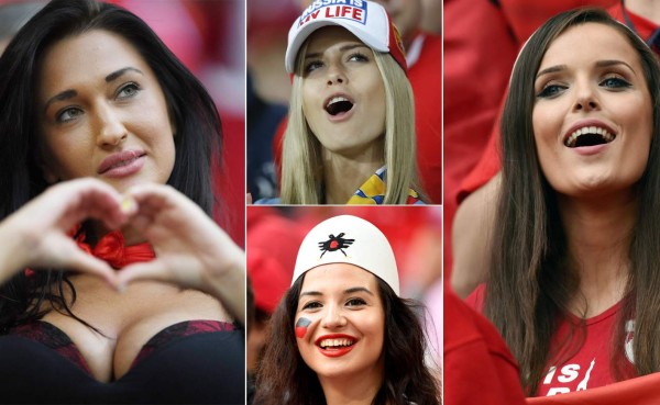 Las mujeres más bonitas que nos ha dejado la Eurocopa 2016
