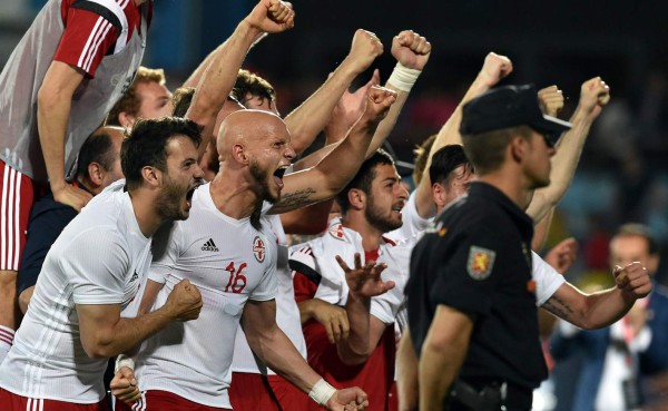 Batacazo de Georgia a la selección de España antes de la Eurocopa