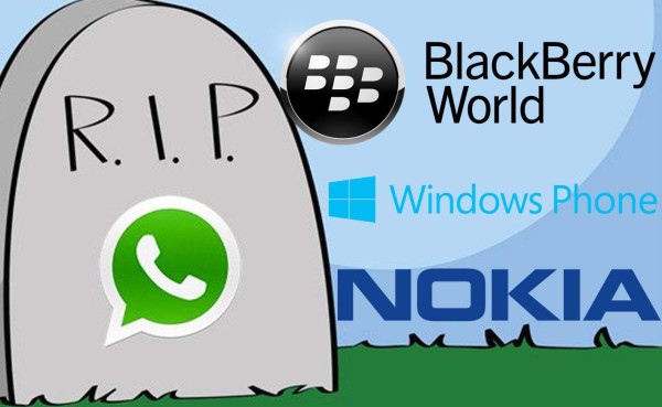 Whatsapp anuncia que dejará de funcionar en dispositivos Blackberry, Android 2.1 y más...