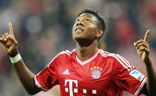 David Alaba: El volante central de 21 años del Bayern Múnich es uno de los mejores de su posición en todo el mundo. Sin embargo, su salario semanal de 50 mil dólares y obligará al equipo bávaro a mejorar su contrato.