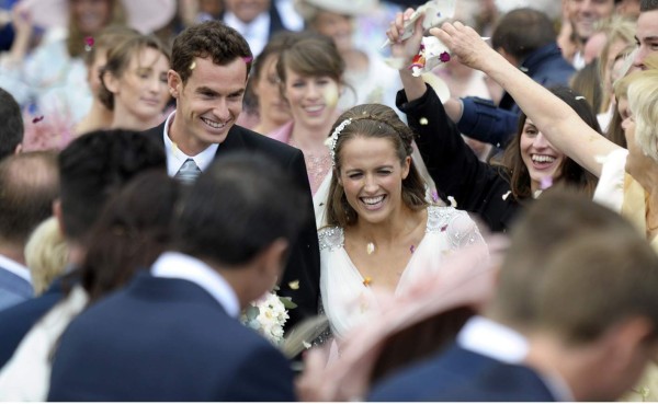 Andy Murray se casa en la ciudad de Escocia donde creció