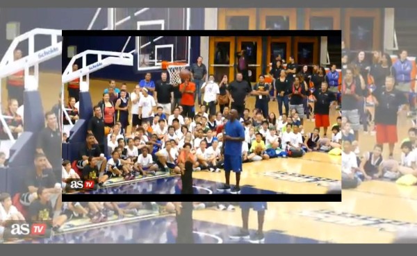 VIDEO: El niño que sorprendió con su capacidad a Michael Jordan