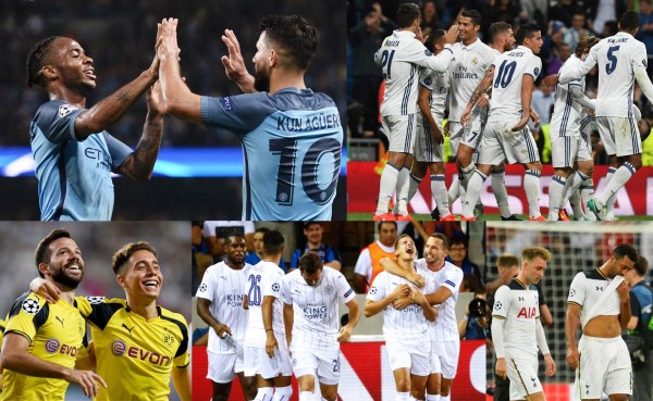 Un total de 49 goles dejó la primera jornada de la Champions League