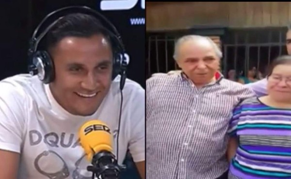 VIDEO: El bello gesto de Keylor Navas con su abuelo en Costa Rica