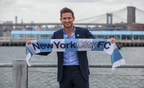 Frank Lampard, presentado por el New York City de la MLS