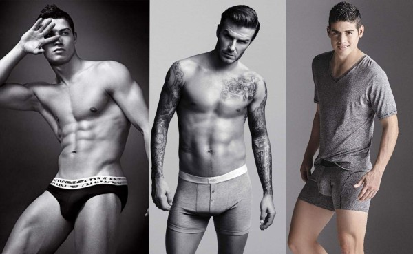 Los futbolistas que decidieron posar en calzoncillos
