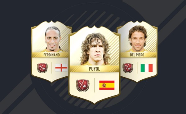 Revelan las nuevas leyendas que llegarán al FIFA 17