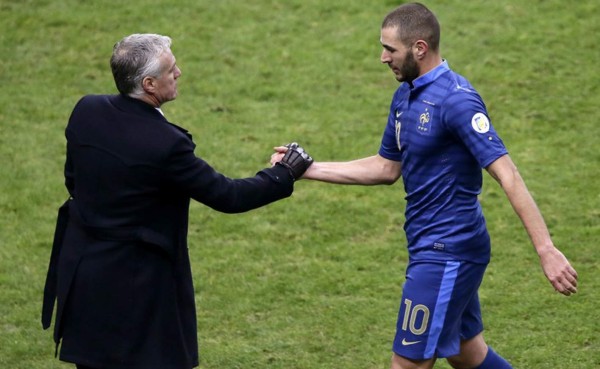 Deschamps espera que Benzema mantenga su buen nivel con Francia