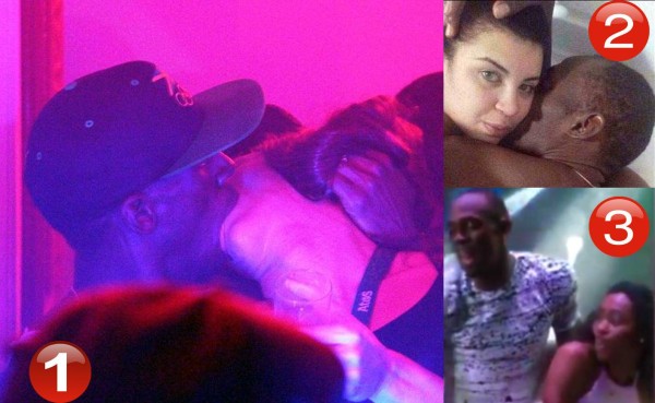 Escandalosas fotos de la fiesta de Usain Bolt ¡con una tercera mujer!
