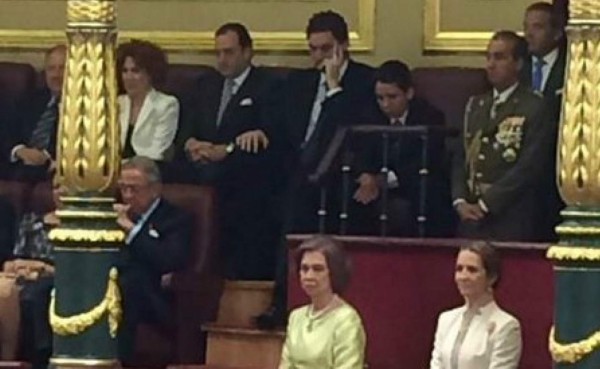 Pau Gasol entre los invitados a la coronación de Felipe VI