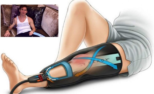 Usan tecnología de la NASA para acelerar la recuperación de Messi