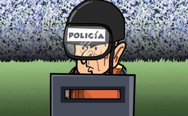 DIEZ-CÓMICS: El camuflaje de Pinto para dirigir el Honduras-Canadá