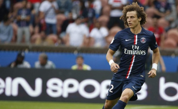 David Luiz, baja en el PSG ante el Real Madrid