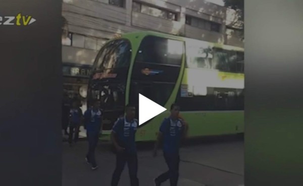 La Selección de Honduras ya está concentrada en San Juan