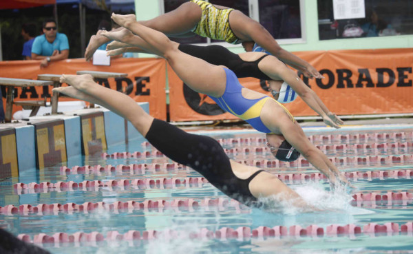 Centroamericano de natación en Honduras.