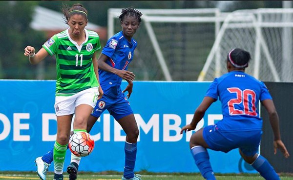 México vapulea a Haití en Premundial Femenino Sub20