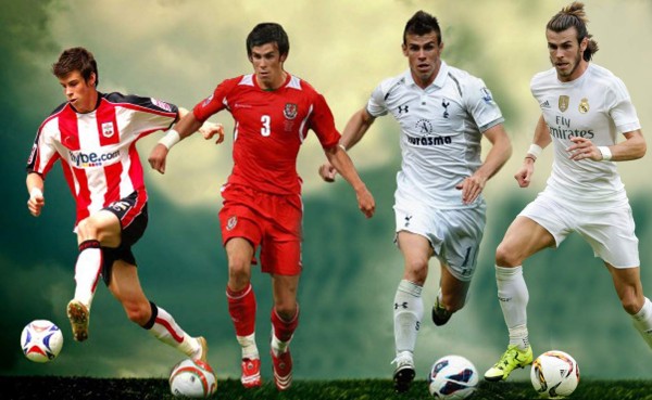 En fotos: La increíble evolución del jugador Gareth Bale
