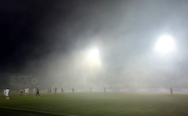 Las imágenes curiosas que dejó el clásico