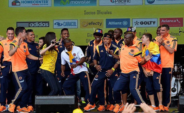 VIDEO: Los jugadores de Colombia bailan al ritmo del Ras Tas Tas